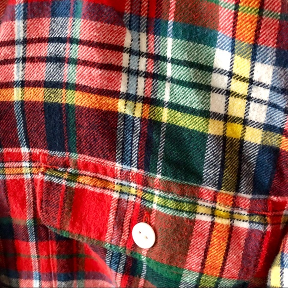 Madewell | Plaid Flannel Shirt EUC - Picture 3 of 5